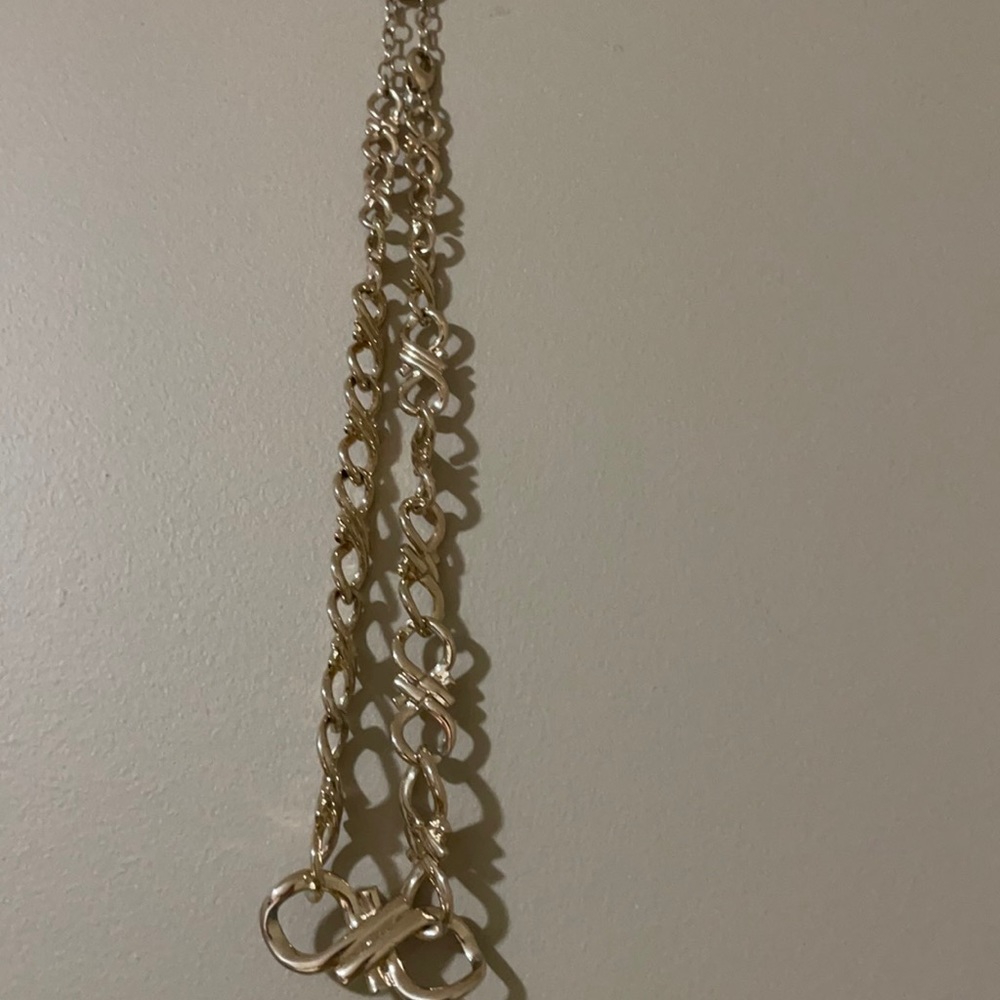 Gold colored chain